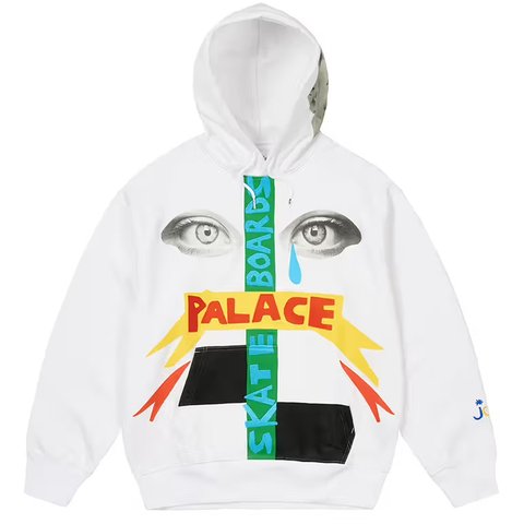 Palace PALACE JCC+ HOOD WHITE - $198.00