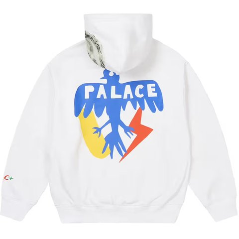 Palace PALACE JCC+ HOOD WHITE - Colorway