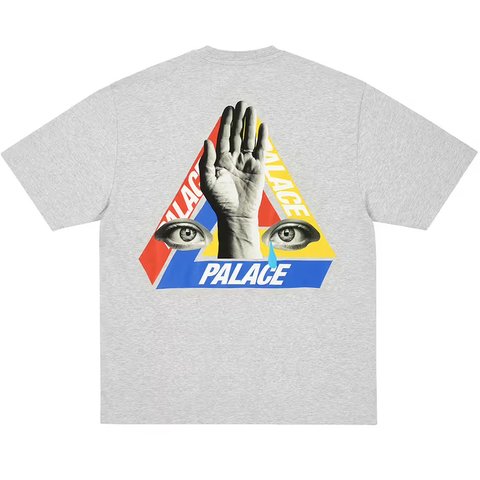 Palace PALACE JCC+ T-SHIRT GREY MARL - Colorway