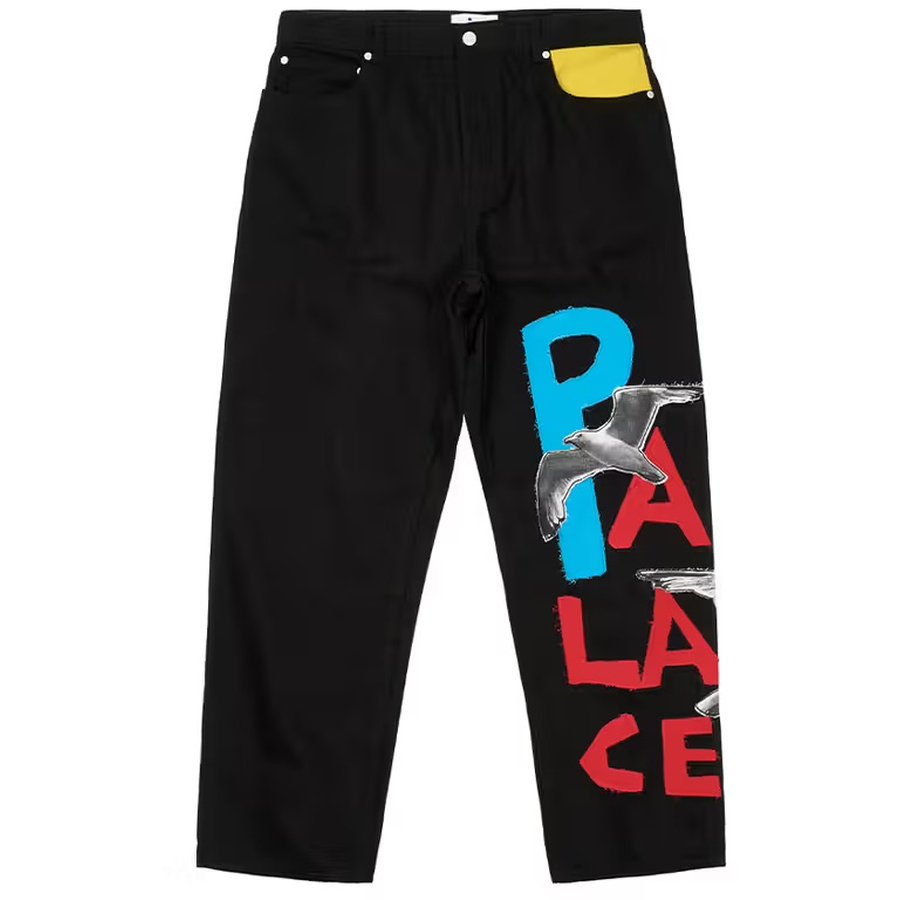 PALACE JCC+ P45 DENIM JEAN BLACK