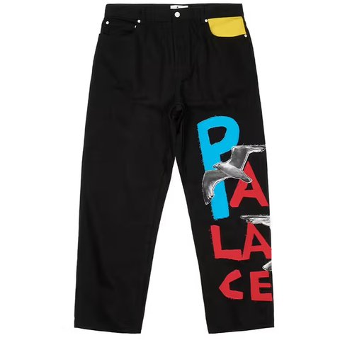 Palace PALACE JCC+ P45 DENIM JEAN BLACK - $228.00