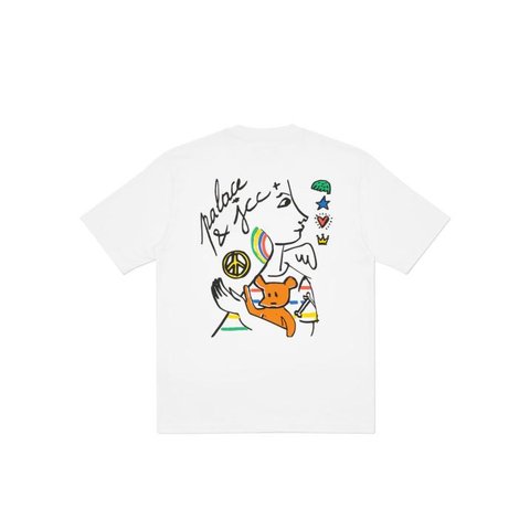 Palace PALACE T-SHIRT JCDC WHITE