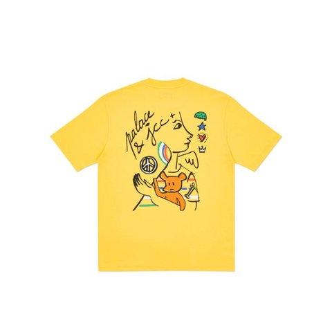 Palace PALACE T-SHIRT JCDC YELLOW