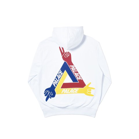 Palace PALACE JCDC HOODIE WHITE - Colorway
