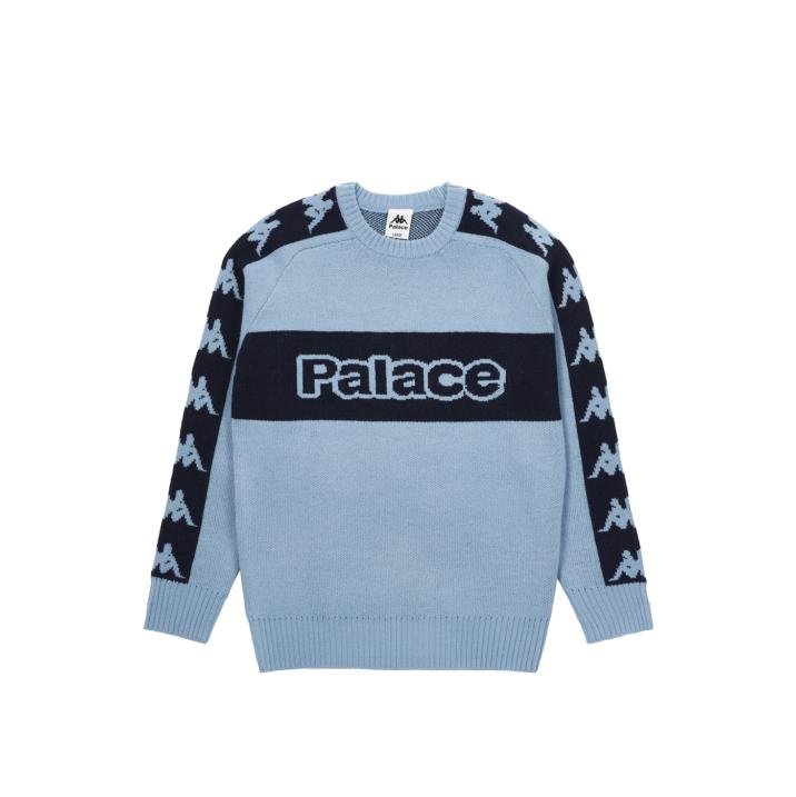PALACE KAPPA JUMPER BLUE