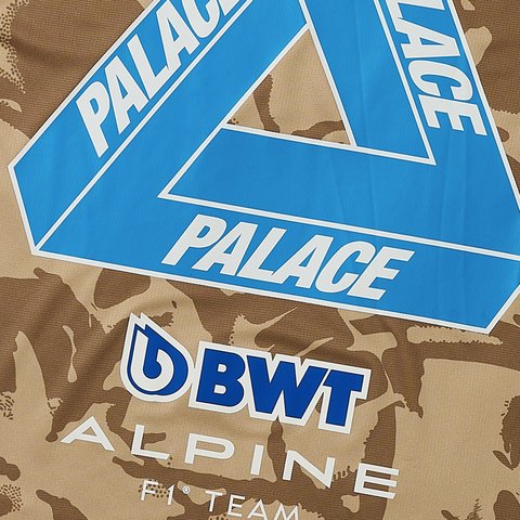 Palace PALACE KAPPA FOR ALPINE DRIVER JERSEY DESERT CAMO - Colorway