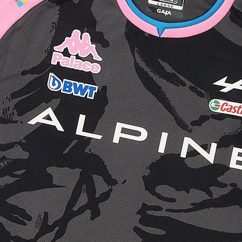 Palace PALACE KAPPA FOR ALPINE DRIVER JERSEY NIGHT DESERT CAMO - Colorway