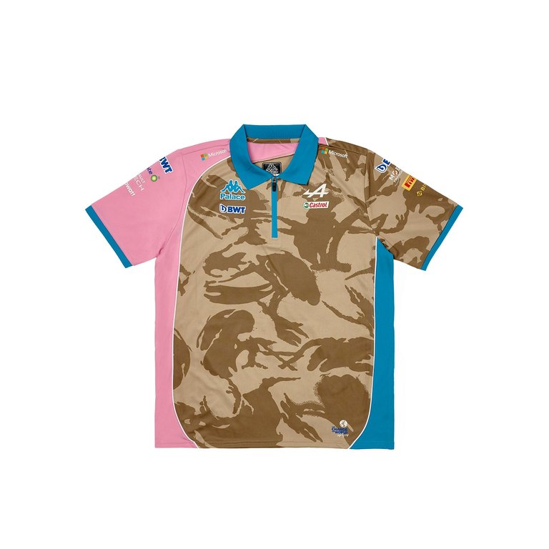 Palace PALACE KAPPA FOR ALPINE TECH POLO DESERT CAMO (Palace Kappa For Alpine 2023) - $98.00