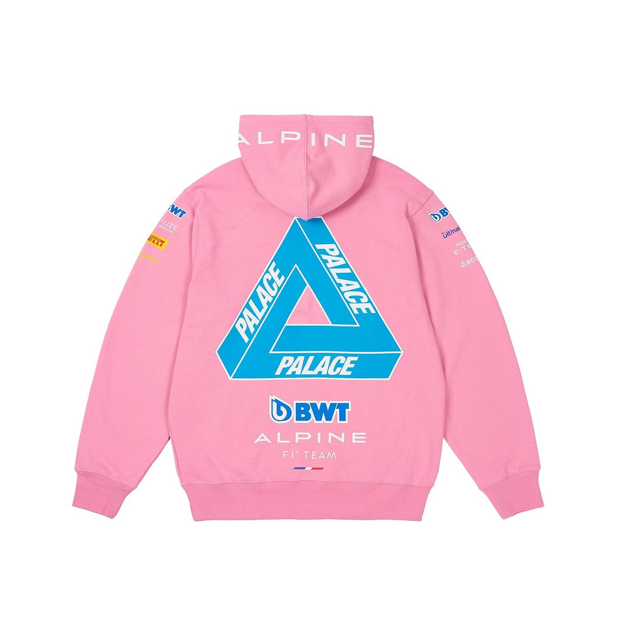 Palace PALACE KAPPA FOR ALPINE HOOD PINK (Palace Kappa For Alpine 2023) - $168.00