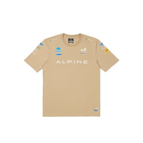Palace PALACE KAPPA FOR ALPINE T-SHIRT TAN - Colorway