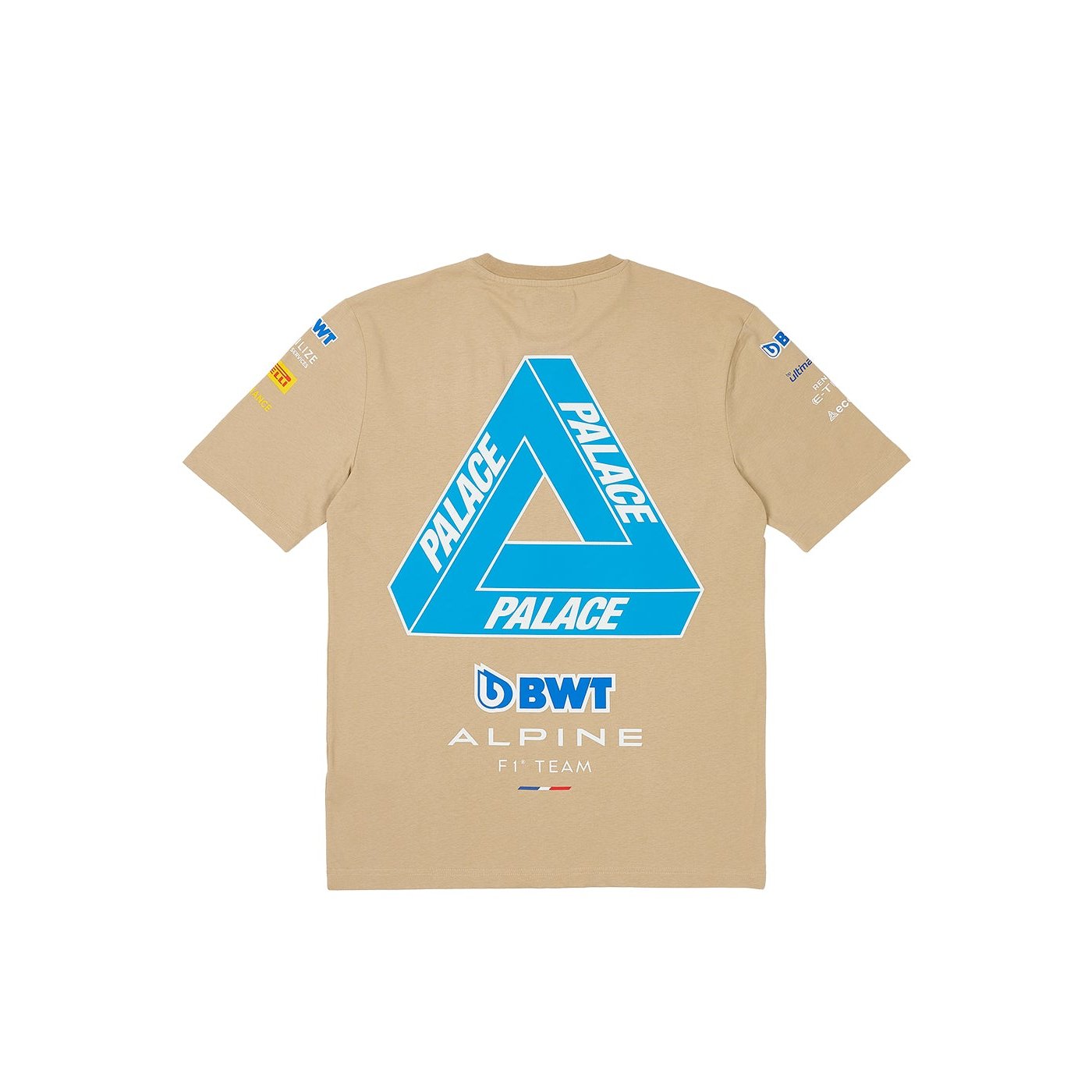 PALACE KAPPA FOR ALPINE T-SHIRT TAN