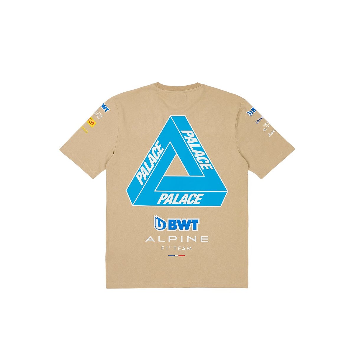 Palace PALACE KAPPA FOR ALPINE T-SHIRT TAN (Palace Kappa For Alpine 2023) - $58.00