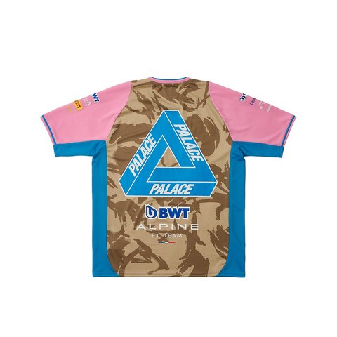 Palace PALACE KAPPA FOR ALPINE DRIVER JERSEY DESERT CAMO - Colorway