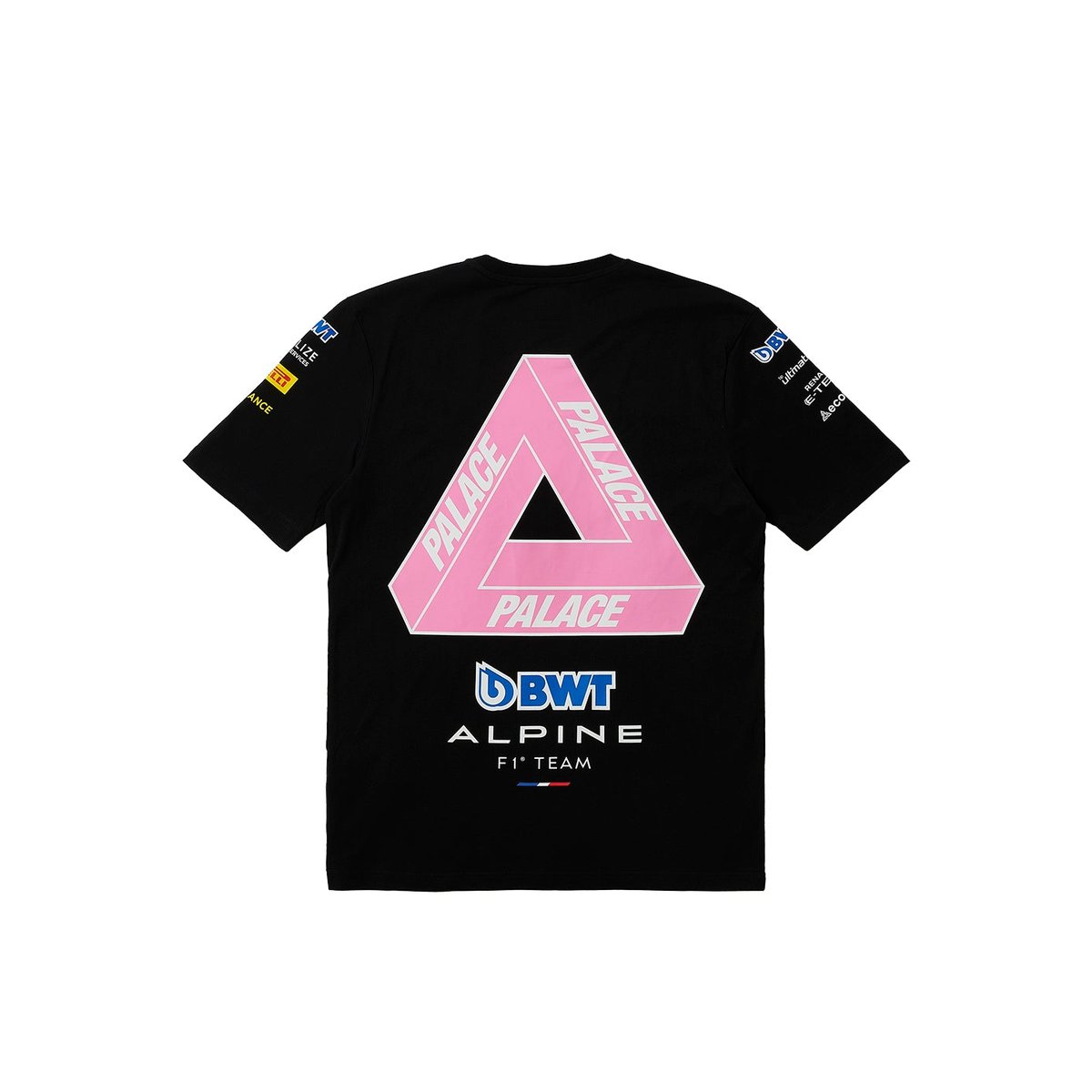 Palace PALACE KAPPA FOR ALPINE T-SHIRT BLACK (Palace Kappa For Alpine 2023) - $58.00