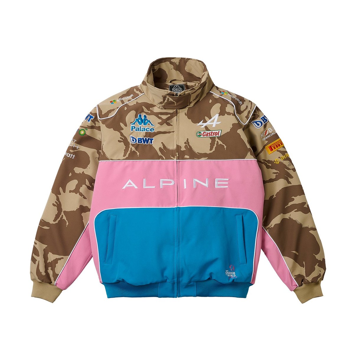 Palace PALACE KAPPA FOR ALPINE PIT JACKET DESERT CAMO (Palace Kappa For Alpine 2023) - $298.00