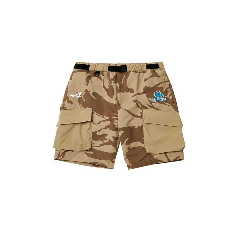 Palace PALACE KAPPA FOR ALPINE NYLON PIT SHORT DESERT CAMO (Palace Kappa For Alpine 2023) - $148.00