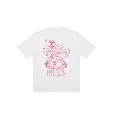 PALACE T-SHIRT LOTTIES WHITE