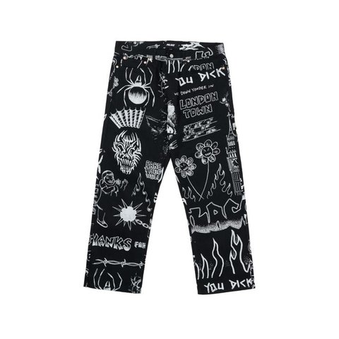 Palace PALACE JEANS CARP LOTTIES LIGHT BLACK