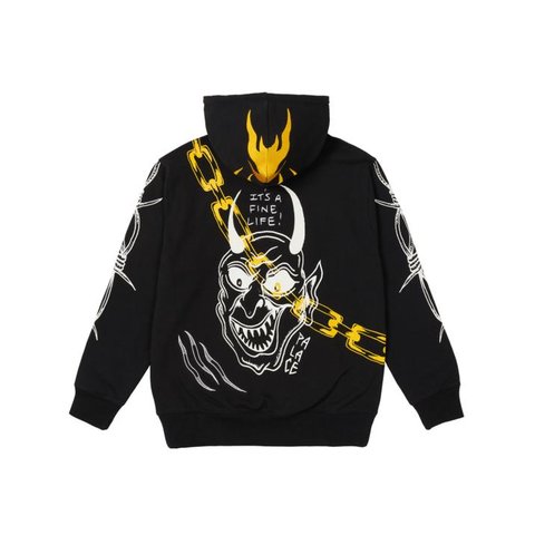 Palace PALACE LS LOTTIES HOODIE BLACK