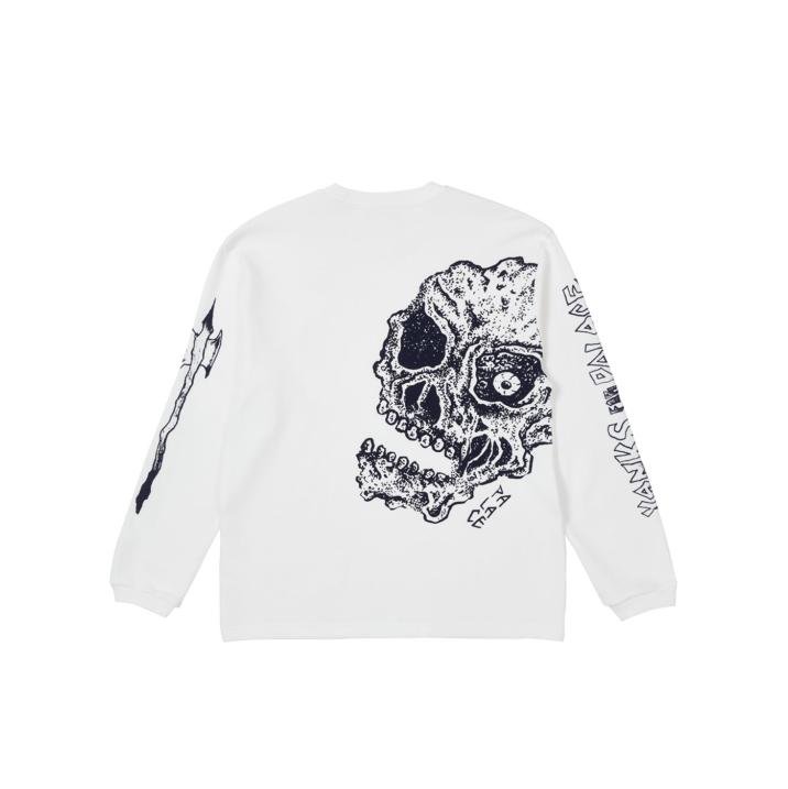 PALACE LS LOTTIES WAFFLE WHITE