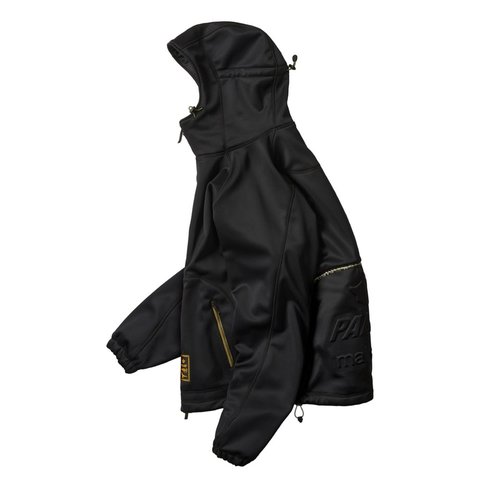 Palace PALACE MAHARISHI NINJA SOFT SHELL JACKET BLACK - Colorway