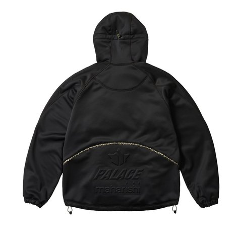 Palace PALACE MAHARISHI NINJA SOFT SHELL JACKET BLACK - Colorway