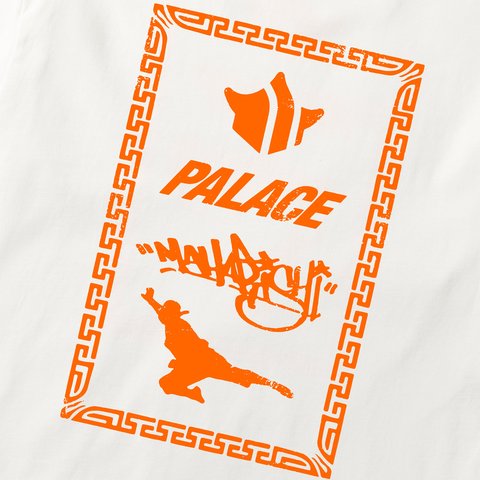 Palace PALACE MAHARISHI SHAOLIN LONGSLEEVE WHITE - Colorway