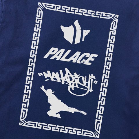 Palace PALACE MAHARISHI SHAOLIN LONGSLEEVE BLUE - Colorway