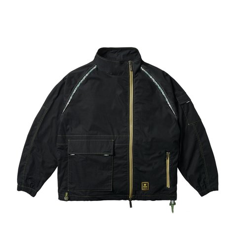 Palace PALACE MAHARISHI ASYMETRIC TRACK JACKET BLACK - Colorway