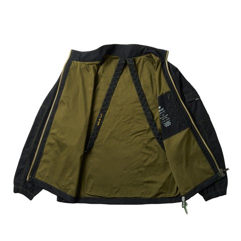 Palace PALACE MAHARISHI ASYMETRIC TRACK JACKET BLACK - Colorway