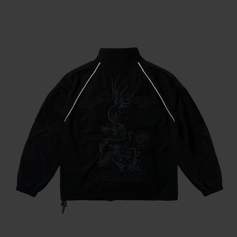 Palace PALACE MAHARISHI ASYMETRIC TRACK JACKET BLACK - Colorway
