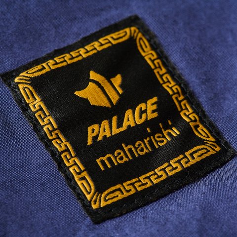 Palace PALACE MAHARISHI ASYMETRIC TRACK JACKET BLUE - Colorway