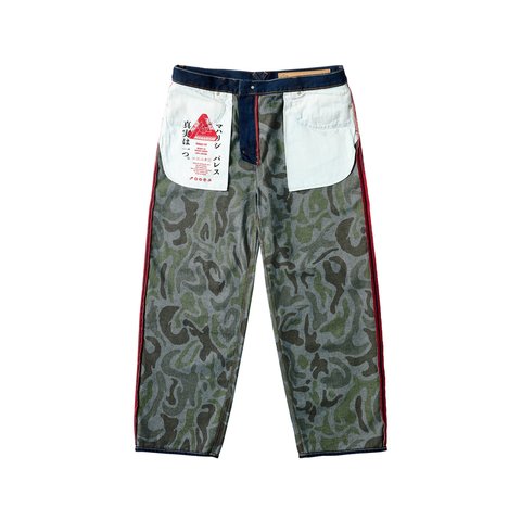 Palace PALACE MAHARISHI BAGGY DENIM JEAN INDIGO - Colorway