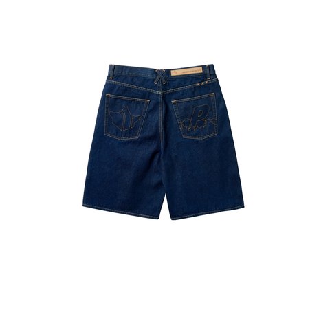 Palace PALACE MAHARISHI BAGGY DENIM SHORT INDIGO - Colorway