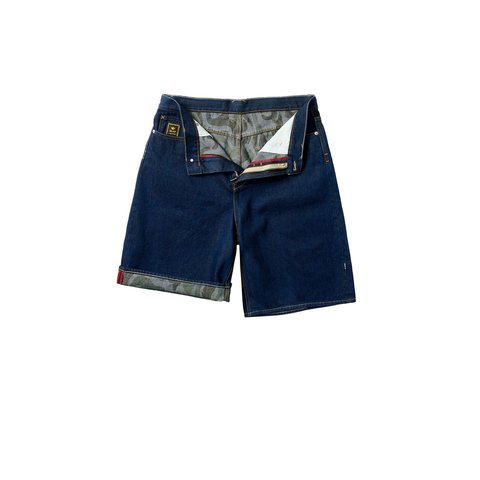 Palace PALACE MAHARISHI BAGGY DENIM SHORT INDIGO - Colorway