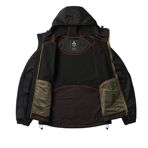 Palace PALACE MAHARISHI NINJA SOFT SHELL JACKET BLACK - Colorway