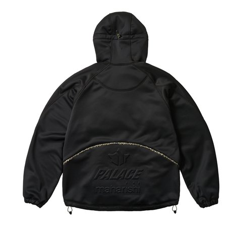 Palace PALACE MAHARISHI NINJA SOFT SHELL JACKET BLACK - Colorway
