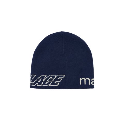 Palace PALACE MAHARISHI NO CUFF BEANIE BLUE - Colorway