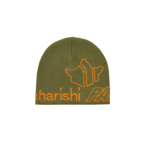 Palace PALACE MAHARISHI NO CUFF BEANIE OLIVE - Colorway