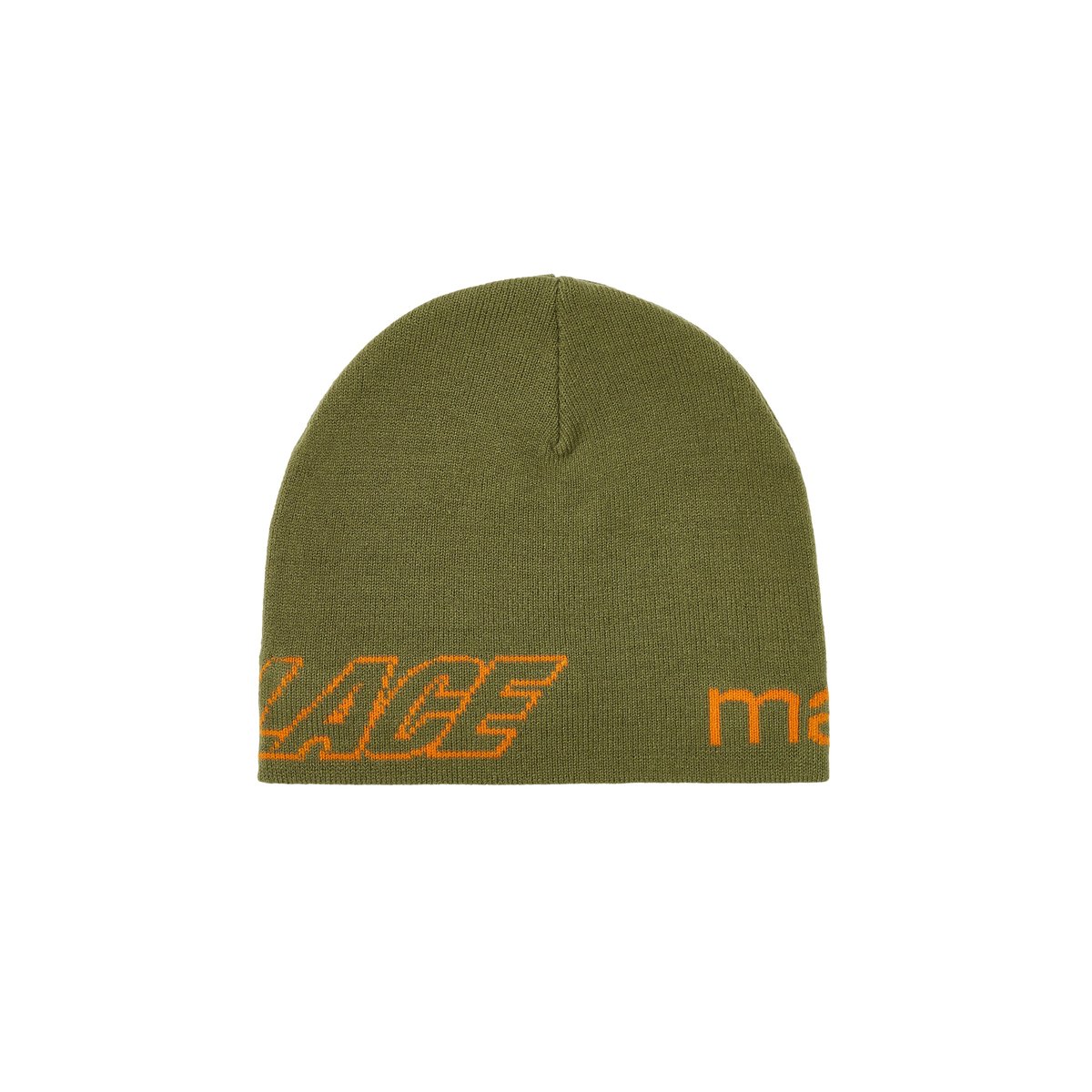 PALACE MAHARISHI NO CUFF BEANIE OLIVE - PalaceCommunity
