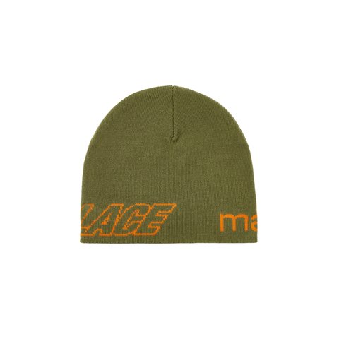 Palace PALACE MAHARISHI NO CUFF BEANIE OLIVE - Colorway
