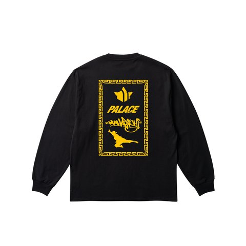 Palace PALACE MAHARISHI SHAOLIN LONGSLEEVE BLACK - Colorway