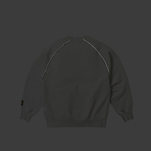 Palace PALACE MAHARISHI TEMPLE CREW STONE WHITE - Colorway