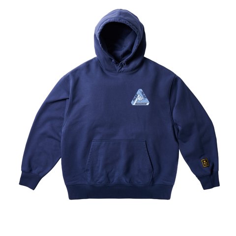Palace PALACE MAHARISHI TRI-BONSAI HOOD BLUE - Colorway