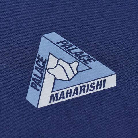 Palace PALACE MAHARISHI TRI-BONSAI HOOD BLUE - Colorway