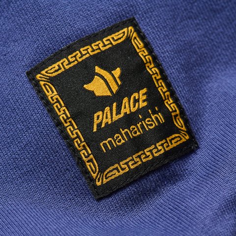 Palace PALACE MAHARISHI TRI-BONSAI HOOD BLUE - Colorway