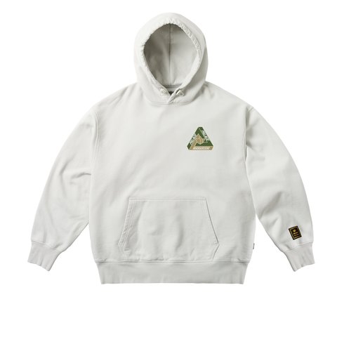 Palace PALACE MAHARISHI TRI-BONSAI HOOD STONE WHITE - Colorway