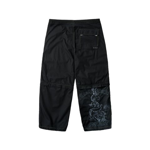 Palace PALACE MAHARISHI ZIP OFF SNOPANT BLACK - Colorway