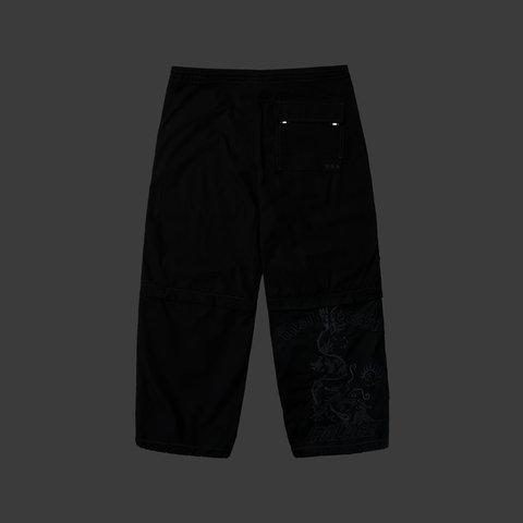 Palace PALACE MAHARISHI ZIP OFF SNOPANT BLACK - Colorway