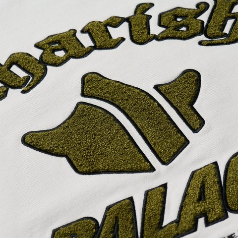 Palace PALACE MAHARISHI TEMPLE CREW STONE WHITE - Colorway